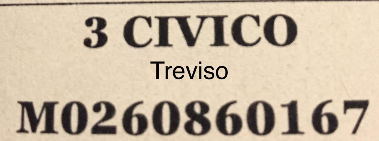 ホテルCivico3 トレヴィーゾ エクステリア 写真